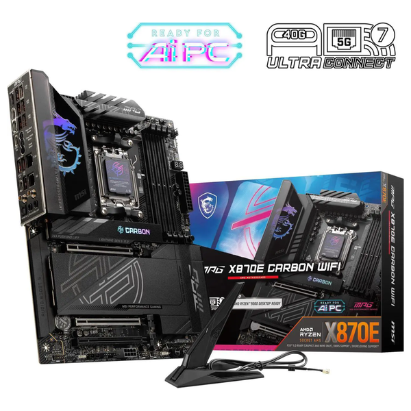  لوحة أم MSI 911-7E49-015 - X870E - AM5 - ATX - Wi-Fi 7 