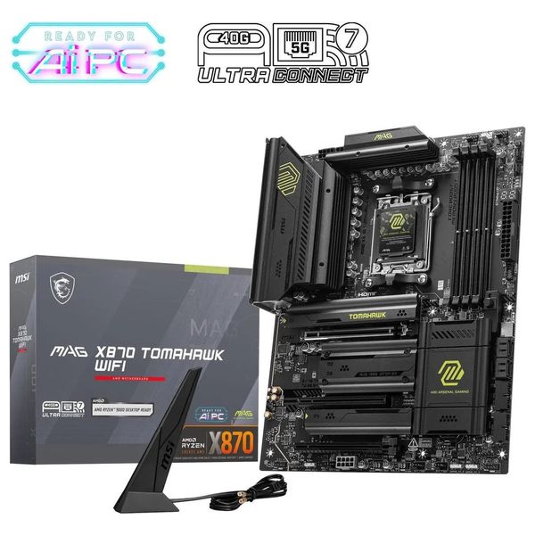  لوحة أم MSI 911-7E51-021 - X870 - AM5 - ATX - Wi-Fi 7 