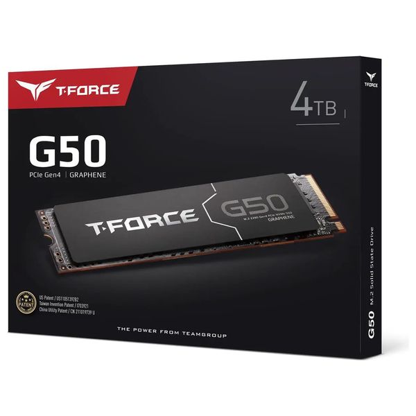  Team Group - Internal SSD - 4TB - Black 