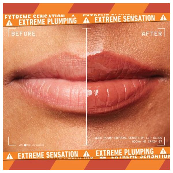 Nyx Duck Plump Extreme Sensation Lip Gloss - Extreme Plumping, 07 Mocha Me Crazy 