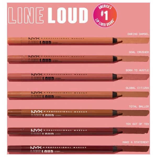  Nyx Line Loud Vegan Longwear Lip Liner - 07 Total Baller 