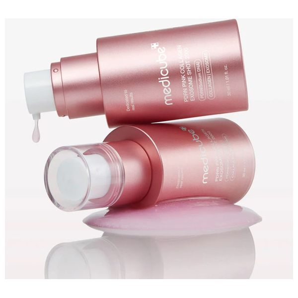  Medicube PDRN Pink Collagen Exosome 2000 Shot Facial Serum, 30ml 