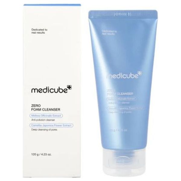  Medicube Zero Foam Cleanser - Deep Pore Cleansing, 120g 