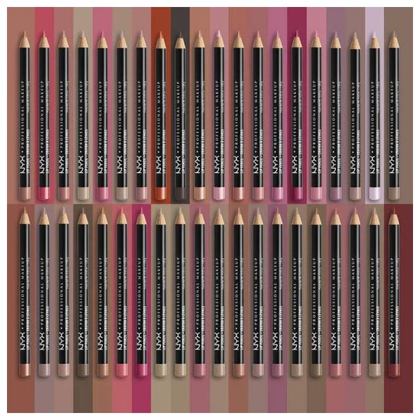  Nyx Slim Lip Pencil - Creamy Long-Lasting Lip Liner, Auburn 