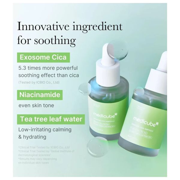  Medicube Exosome Cica Soothing Serum, 30ml 