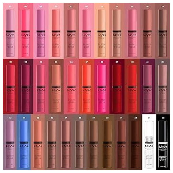  Nyx Butter Gloss Lip Gloss - 8 ml, 35 Bit of Honey 