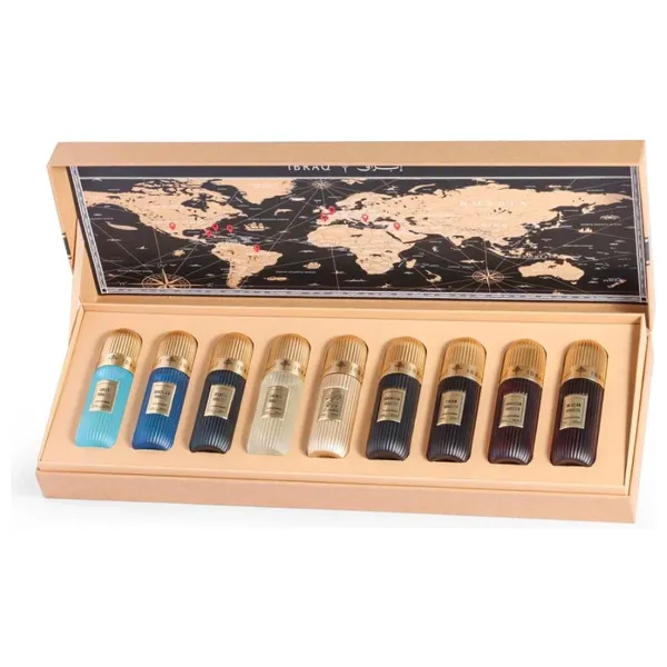  Tobacco Collection by Ibraheem Al.Qurashi for Unisex - 9 piece, 20 ml 