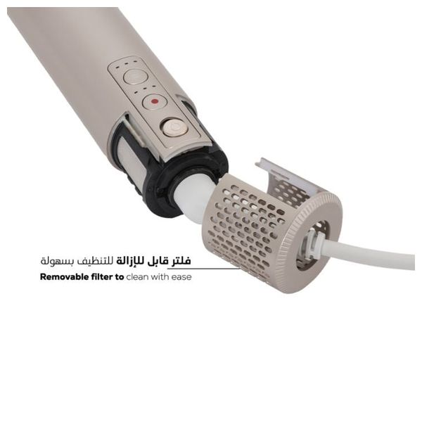  Clara MultiStyler 6 in 1 Hair Styling Toolkit - 1500W - Beige 