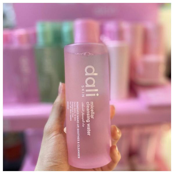  Dali Skin Micellar Cleansing Water - Makeup Remover, 250ml - Pink 