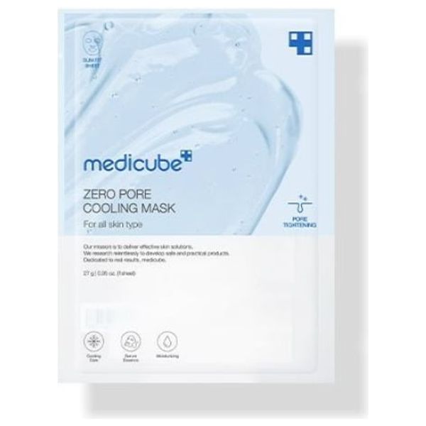  Medicube Zero Pore Cooling Face Mask - Pore Tightening, 27g 