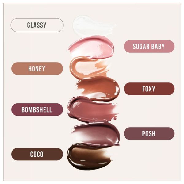  Huda Beauty Faux Filler Extra Shine Lip Plumper - Non-Sticky, Honey 