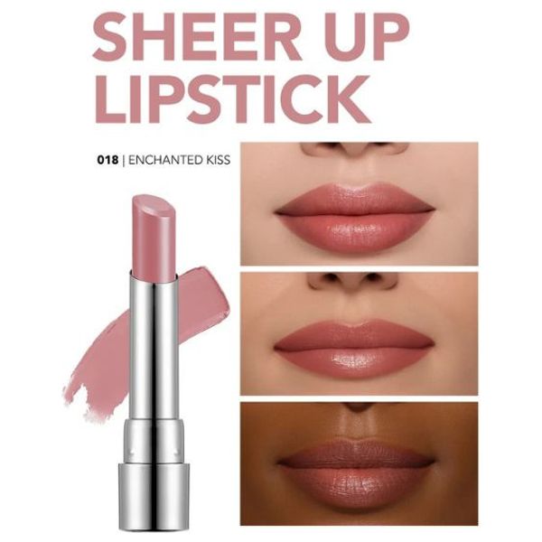  Flormar Sheer Up Moisturizing Glossy Lipstick - 018 Enchanted Kiss 
