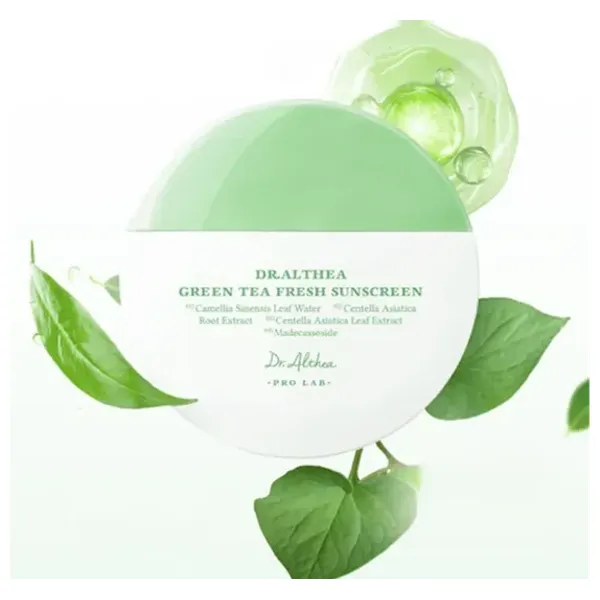  Dr. Althea Green Tea Fresh Sunscreen - Lightweight Soothing SPF, 50ml 