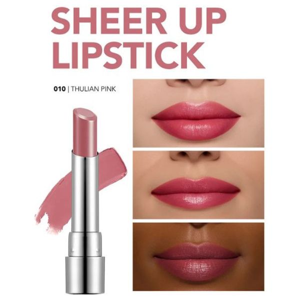  Flormar Sheer Up Moisturizing Glossy Lipstick - 010 Thulian Pink 