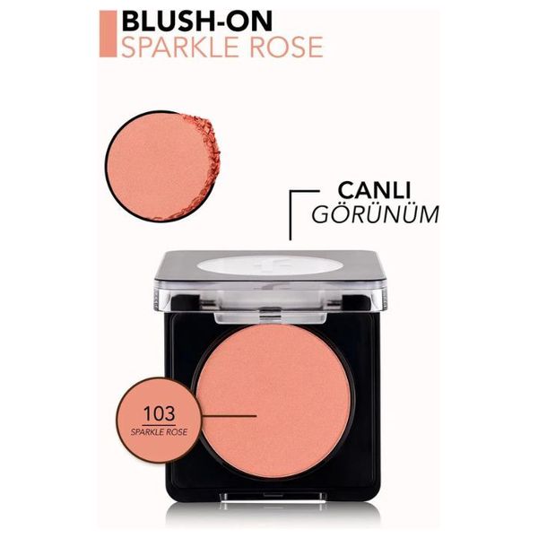  Flormar Blush-On Powder - 103 Sparkle Rose 