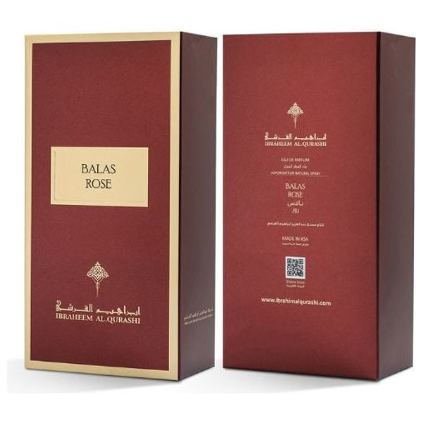  Balas Rose by Ibraheem Al.Qurashi for Unisex - Eau de Parfum, 75 ml 