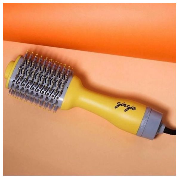  Gingie - Thermal Hair Styling Brush - 1200W - Yellow 