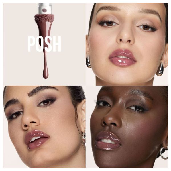  Huda Beauty Faux Filler Extra Shine Lip Plumper, 3.9 ml, Posh 