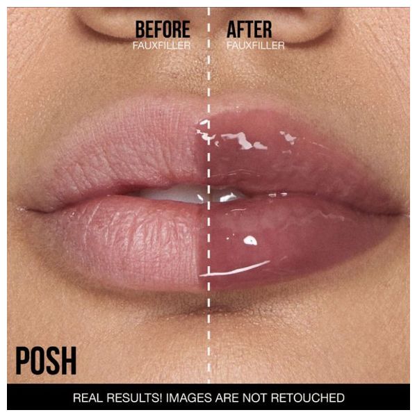  Huda Beauty Faux Filler Extra Shine Lip Plumper, 3.9 ml, Posh 