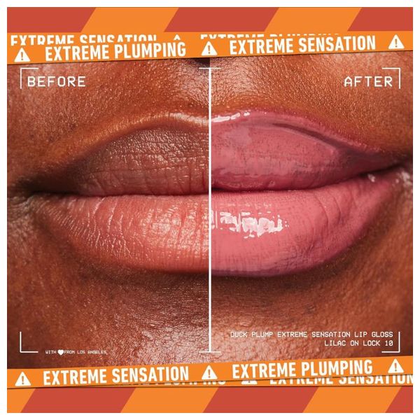  NYX Duck Plump Extreme Sensation Lip Gloss - Extreme Plumping, 10 Lilac on Lock 