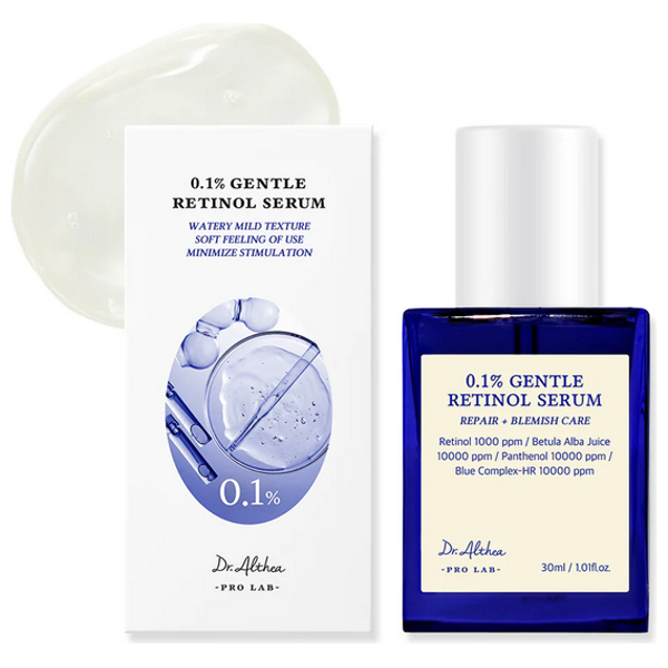  Dr. Althea 0.1% Gentle Retinol Face Serum, for Skin Elasticity Improvement - 30ml 