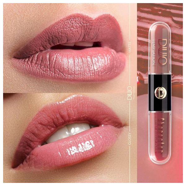  Character Duo Temptation Dual Lipstick Matte and Glossy, CDU003 