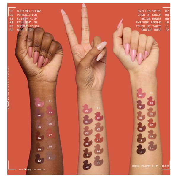  Nyx Duck Plump Plumping Lip Liner - 06 Nude Flip 