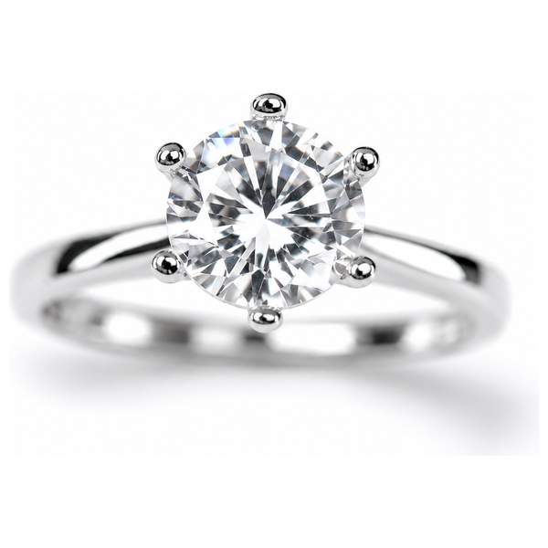  Cordoba Silver Shop 925 Sterling Silver Ring - White 