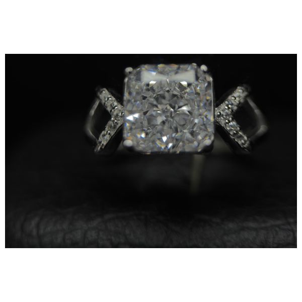  Silver Set with White Cubic Zirconia - 14.1 g - Silver 