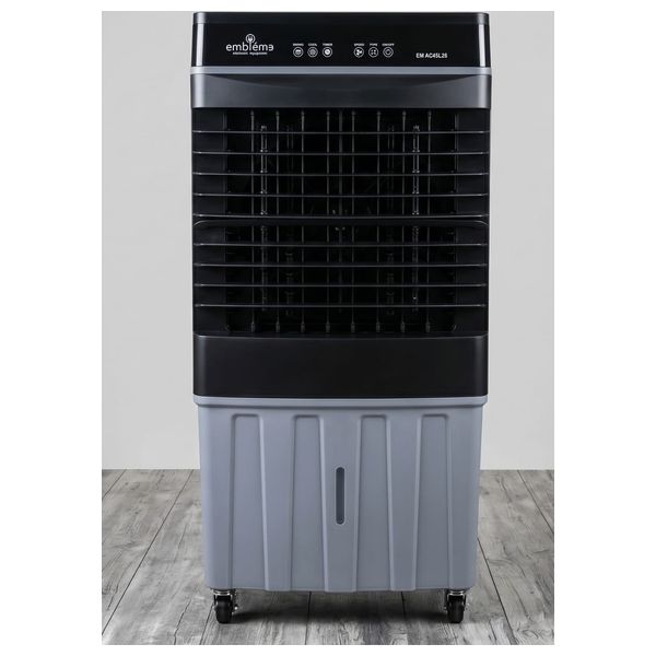  مبرد هواء كهربائي وقابل للشحن امبليوم - 120 واط - EM-45RF - أسود 