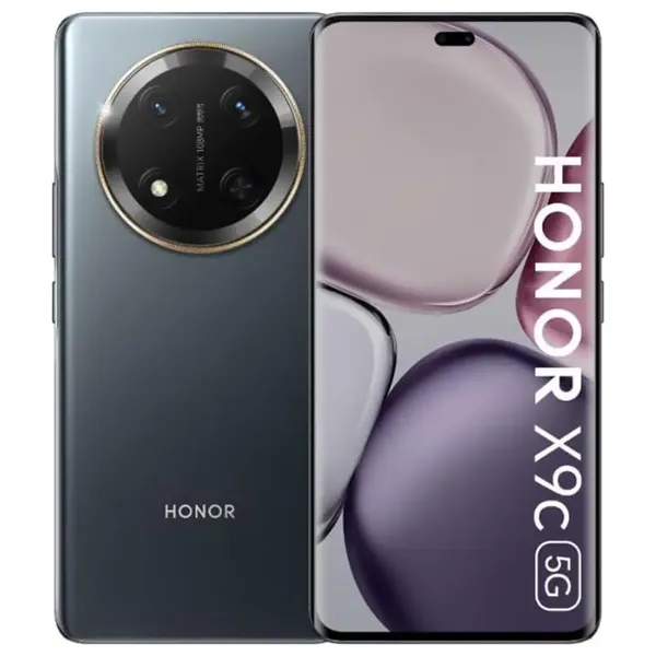  هونر X9c 5G - دبل سيم - شاشة 6.78 انج اموليد - معالج Snapdragon 6 Gen 1 - بطارية 6600 مللي امبير بالساعة، شحن 66 واط هاتف ذكي مدعوم بالذكاء الاصطناعي + هدية مجانية 