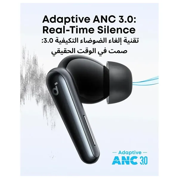  Anker Soundcore Liberty 5 In-Ear Bluetooth Earbuds - Up to 48 Hours of Battery Life - IP55 - Black 