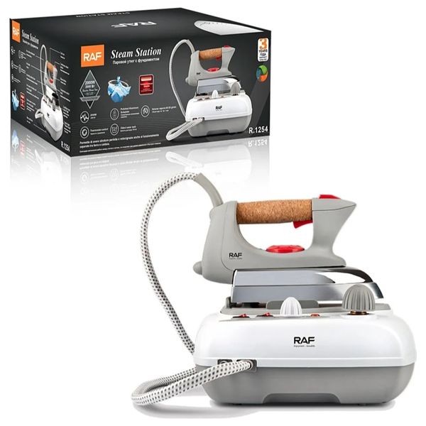  RAF R1254 - Steam Station Iron - 2000W - White 