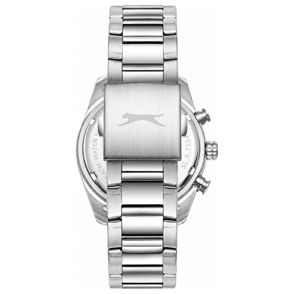  Slazenger Watch SL-9-2554-2-02 For Men - Analog Display, Stainless Steel Band - Silver 