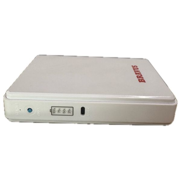  Bravus - Nano Router UPS - 8700mAh Capacity - White 
