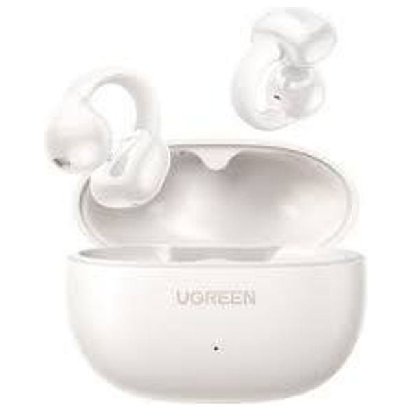  UGREEN Wireless Open-Ear Clip Earbuds - Bluetooth 5.4 - 30H Battery Life - IPX5 - White 