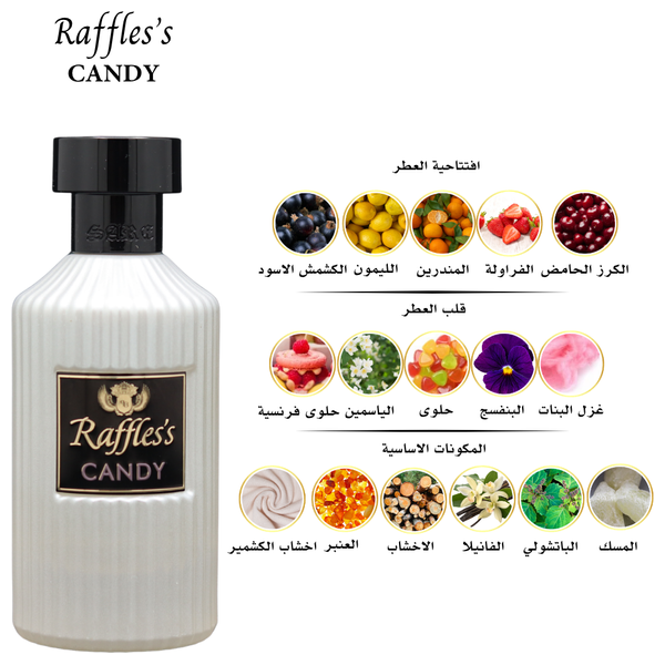 Raffles Candy By Sare For Women - Eau de Parfum, 100ml 