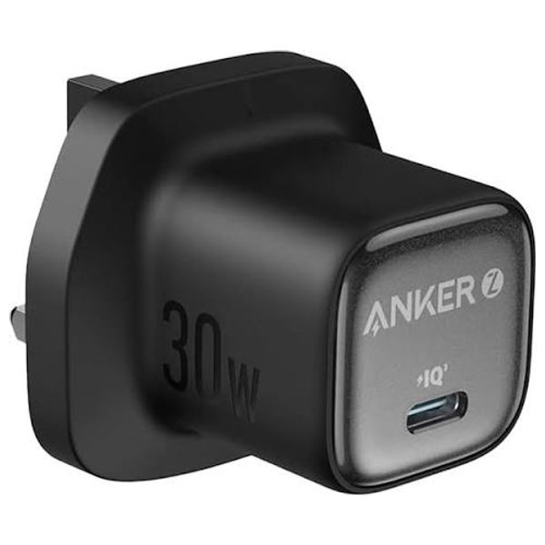  Anker B2698K11 - Wall Charger - 1 Port - 30W - USB-C to USB-C Cable - 0.9m - Black 