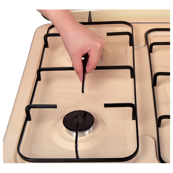  نوال طباخ غاز منضدي - 5 شعلات - HOB-225-01 - أبيض 