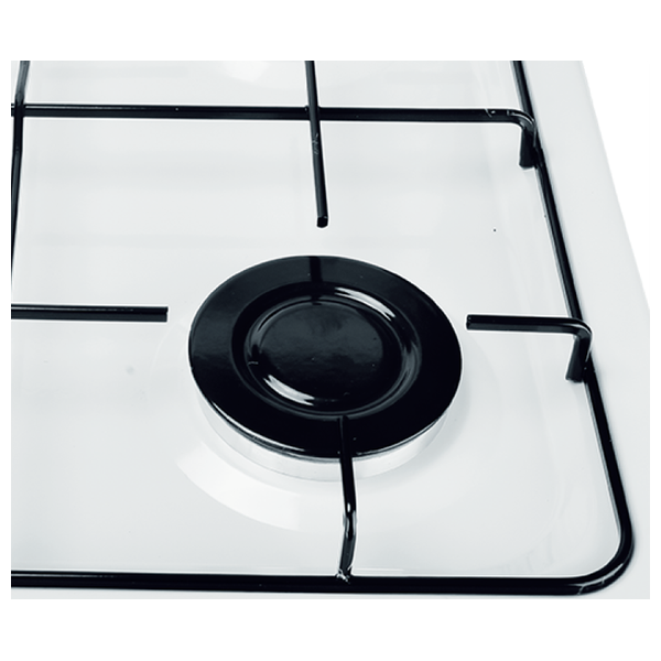  طباخ غاز نوال منضدي - 4 شعلات - HOB-226-01 - أبيض 