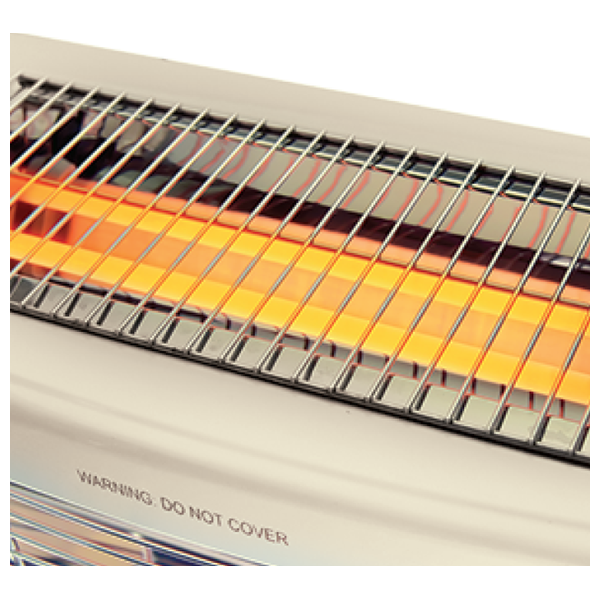 Newal QHT-471 - Quartz Heater - 2400 W - Red 