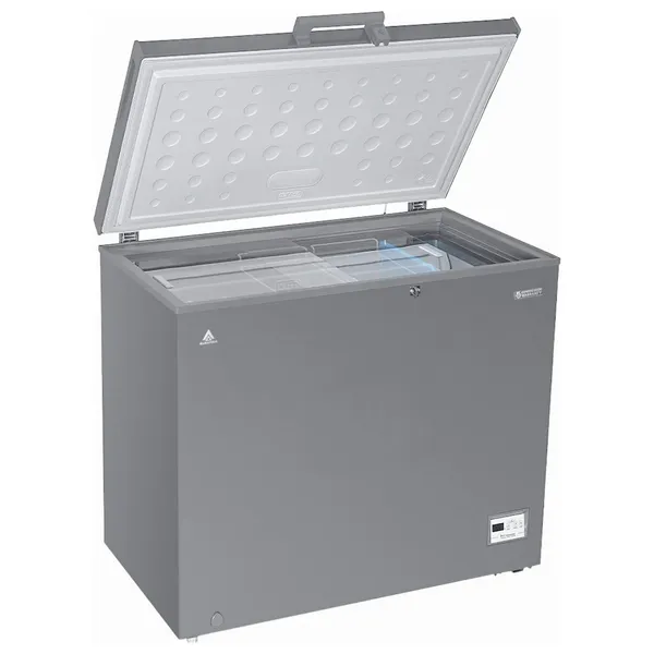  Alhafidh CF318S - Chest Freezer - 11 ft - Silver 