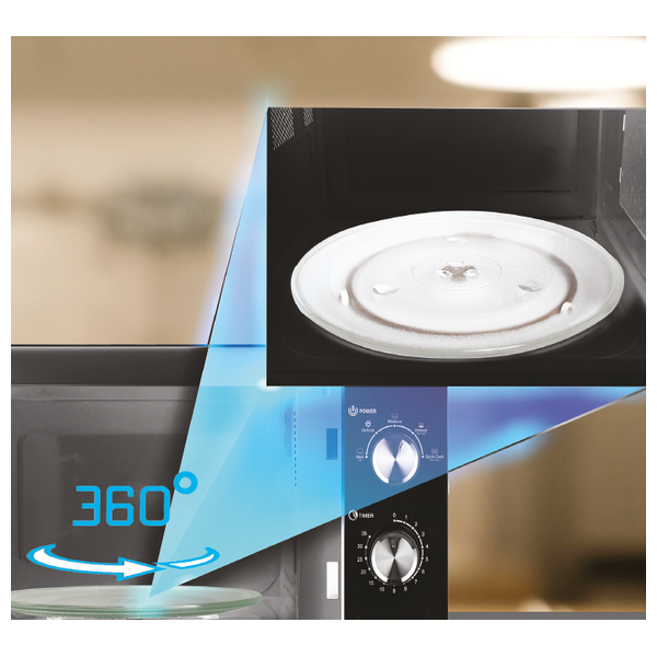  Newal MWO-265 - Convection Microwave - 20 L - 700 W - Gold 