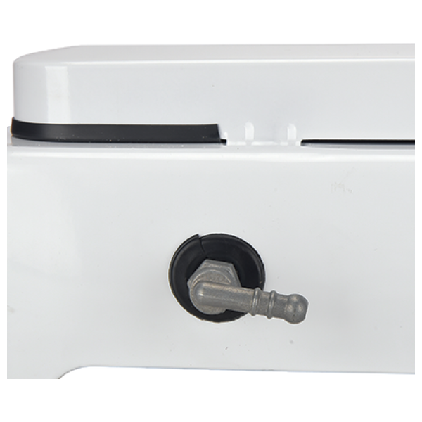  نوال موقد غاز منضدي - 3 شعلات - HOB-203-01 - ابيض 