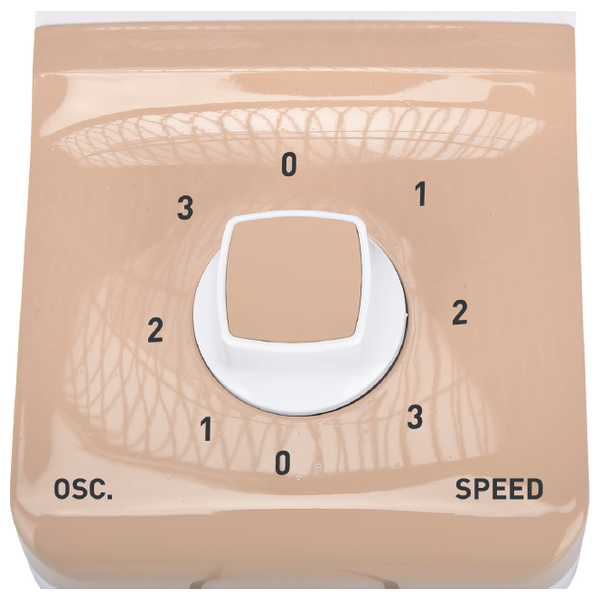 Newal FAN-322 - Wall Fan - 60W - 3 Speed - 2 Pice - Beige 