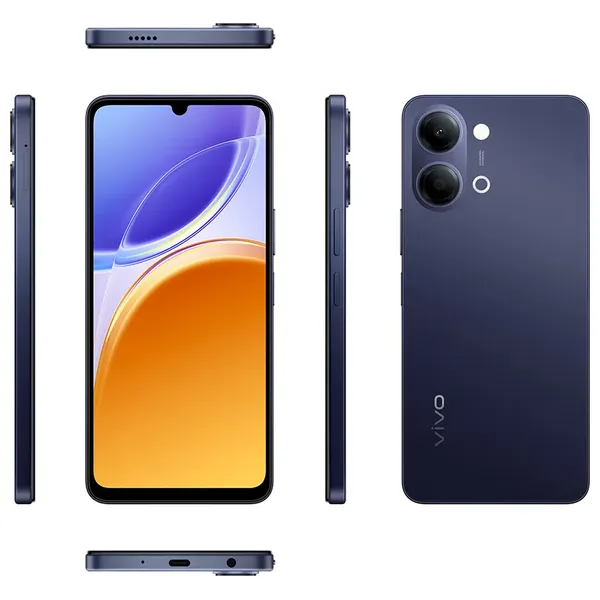 Vivo Y05 - Dual SIM - 6.74 Inch 120Hz Display - 6500mAh, 15W - AI Features 