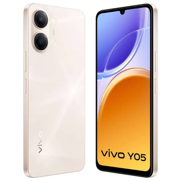  Vivo Y05 - Dual SIM - 6.74 Inch 120Hz Display - 6500mAh, 15W - AI Features 