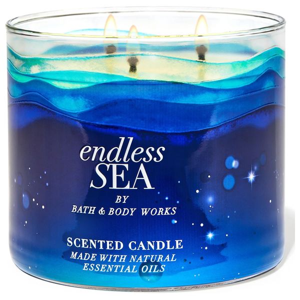 Elryan Endless Sea 3 Wick Scented Candle 411 g Bath & Body Works
