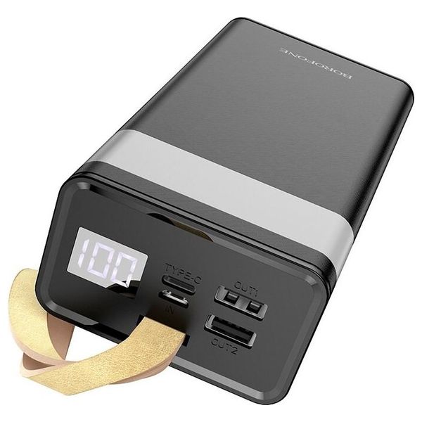 Elryan: BOROFONE J18A - 30000mah - Power Bank - Black