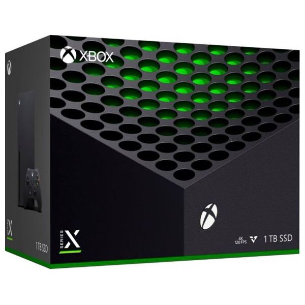  اكس بوكس سيريز اكس مايكروسوفت - 1 تيرابايت SSD - اسود 
